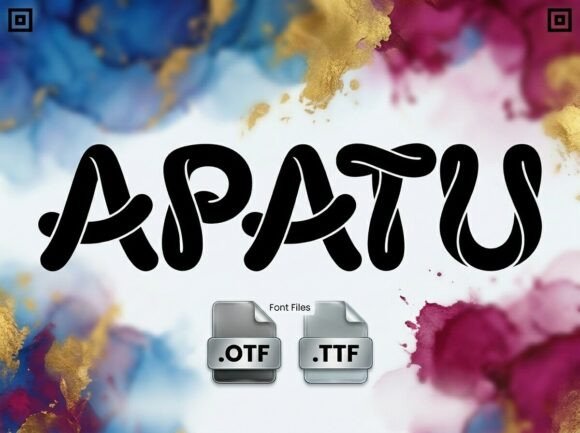 Apatu: A Decorative Font That Commands Attention