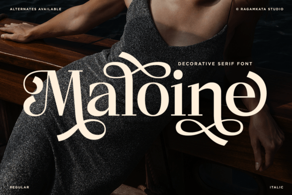 Maloine: A Timeless Serif Font for Small Business Branding