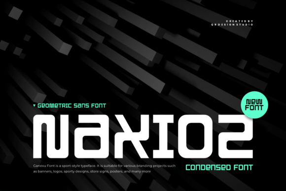 Naxioz Font: A Bold, Trustworthy Display Typeface for Small Businesses