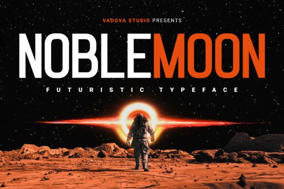 Noblemoon: A Futuristic Sans Serif Font for Brand Clarity
