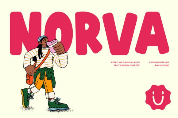 Norva: A Bold Sans Serif Display Font for Editorial Impact