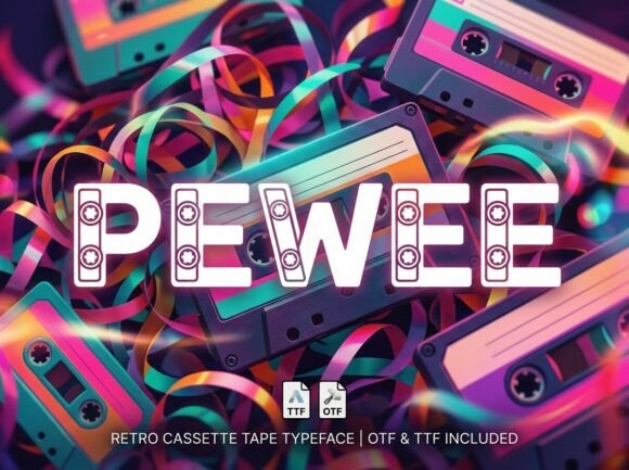 Pewee: A Decorative Font That Earns Its Space