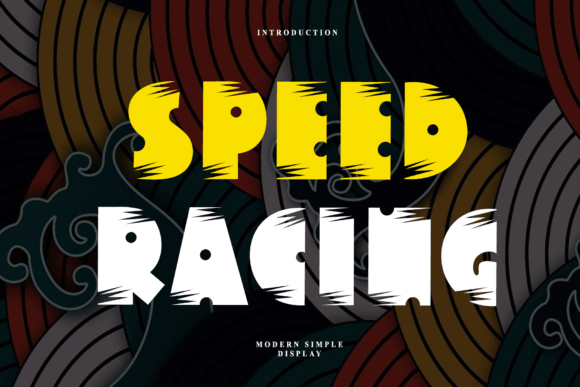 Speed Racing Font: Bold, Dynamic & Perfect for Handmade Labels & Signs