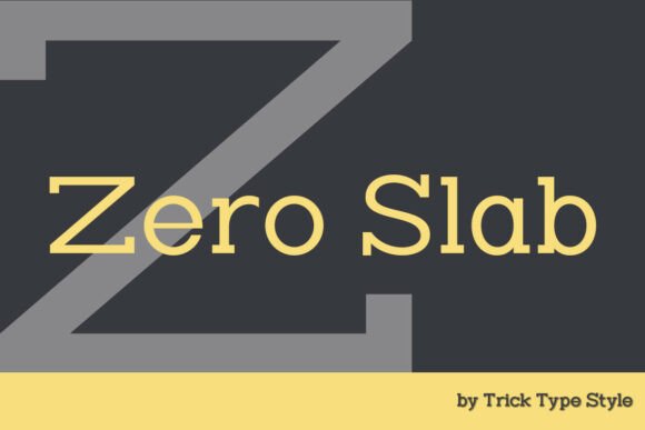 Zero Slab: A Confident Display Font for Scroll-Stopping Marketing